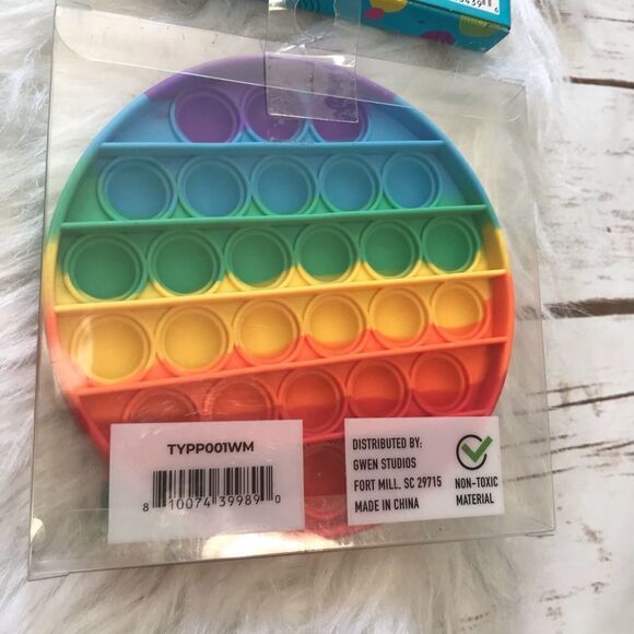 Pop It’s, Fidget Spinner Pop it, Pop Dots Tie Dye Toys - Picture 4 of 7